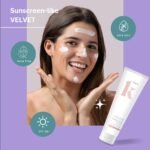 Kadife Sunscreen Gel | Broad Spectrum UV Protection SPF 30 PA+++ | Lightweight Non-Greasy Formula with Vitamin C & E | For All Skin Types | 50 ml - Image 4