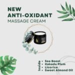 Kadife | Brightening Antioxidant Massage Cream with Sea Boost, Licorice, Kakadu Plum, 250ml, Massage cream - Image 8